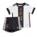 Maillot de foot Allemagne Mario Gotze #11 Domicile vêtements enfant Monde 2022 Manches Courtes (+ pantalon court)